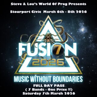 Fusion 7  March 7th 2026  (Full Day Pass - 7 bands, one price !!)